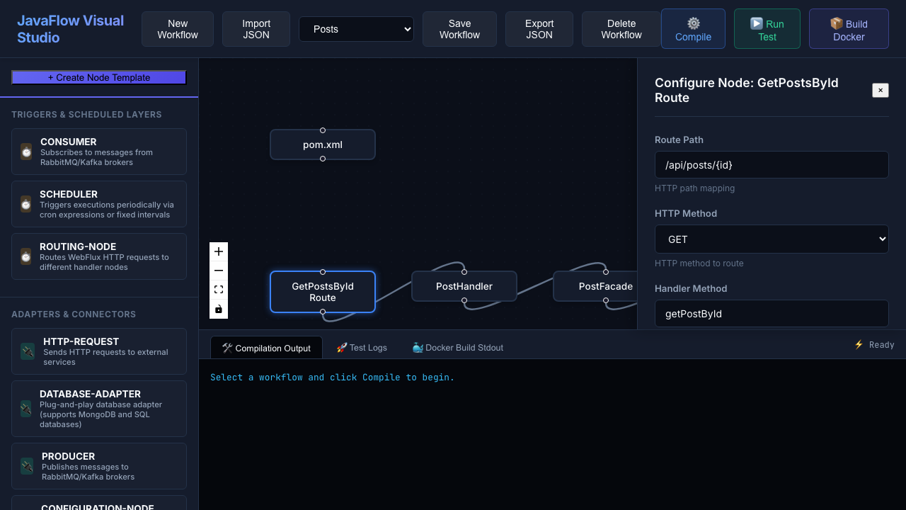Route Node Configuration